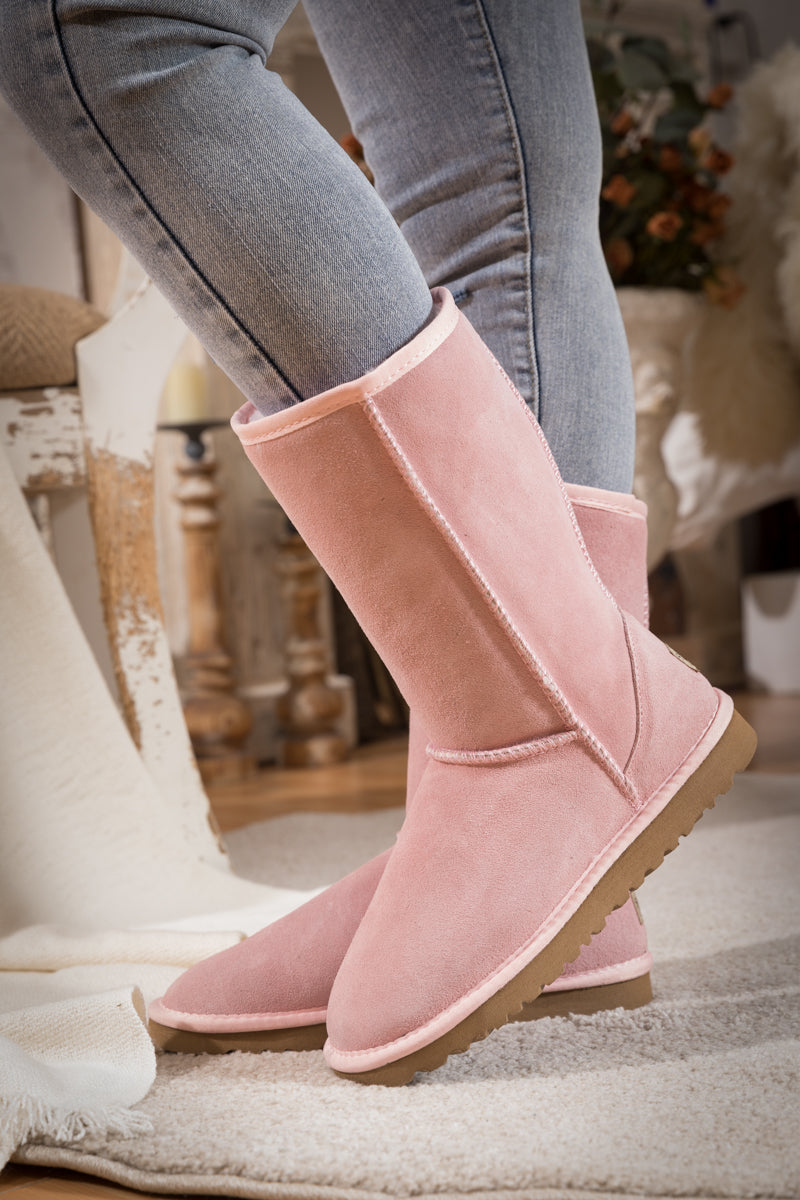UGG Classic Suede Mid-Length boots - Pink