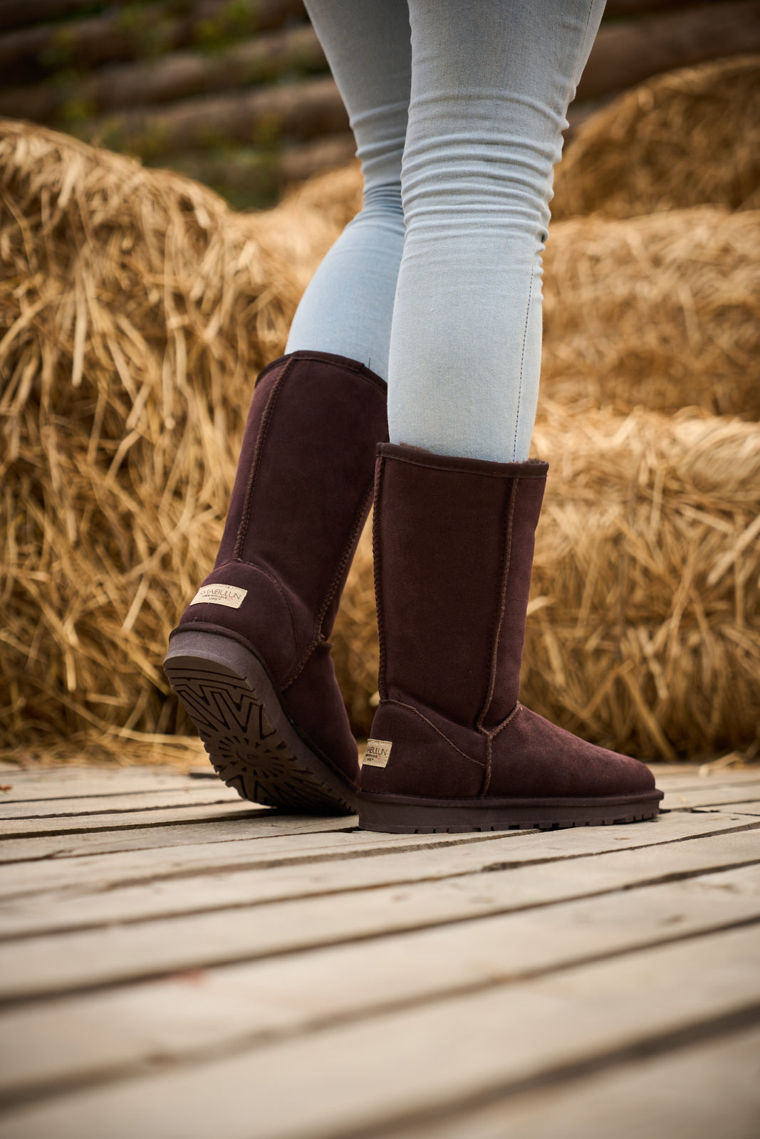 UGG Classic Suede Mid-Length boots - Brown